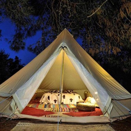 Glamping At A Lovely Tent In Skiaxtro- Marathopoli Villa Esterno foto